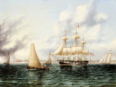 Haven van New York door James E. Buttersworth