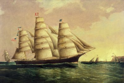 Valparaiso (olieverf op doek) door James E. Buttersworth