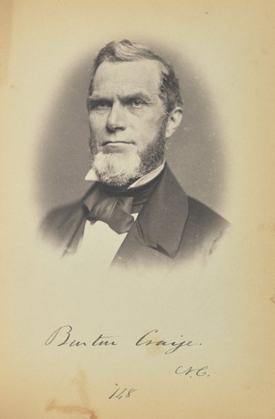 Burton Craige door James Earle McClees
