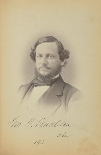 George H. Pendleton door James Earle McClees