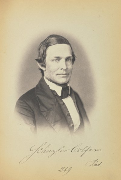 Schuyler Colfax door James Earle McClees