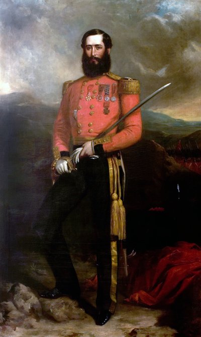 Kolonel Gerard Littlehales Goodlake, Coldstream Guards, 1857 door James Edgell Collins