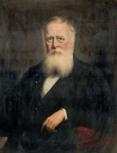 Portret van Thomas Phillips, 1876 door James Edgell Collins