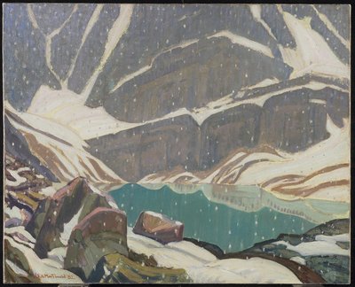 Berg eenzaamheid (Lake Oesa), 1932 door James Edward Hervey Macdonald