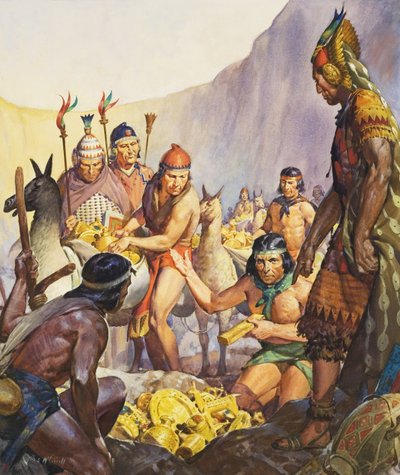 Verborgen goud van de Inca