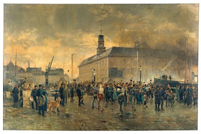 Belgische Emigranten door James Ensor