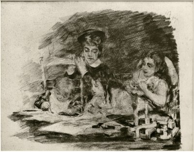 De kleine schilders door James Sidney Ensor