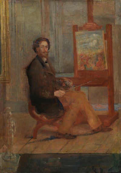 Ensor aan zijn ezel door James Ensor