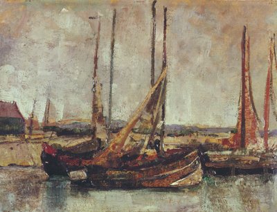 Vissersboten door James Ensor