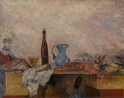 Masker en Schaaldieren door James Ensor