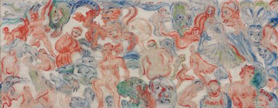 Verstrengelde Monsters, Ontkoppeld, Doorregen (A) door James Ensor