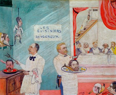 De Gevaarlijke Koks door James Ensor