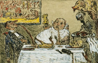 De Dodelijke Zonden door James Ensor