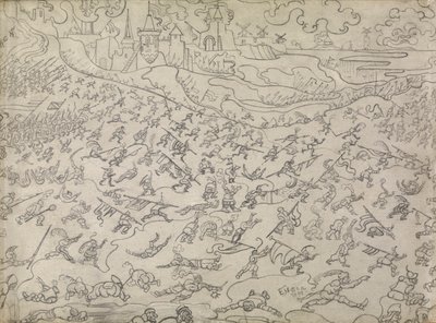 De Losbandige Huurlingen door James Ensor