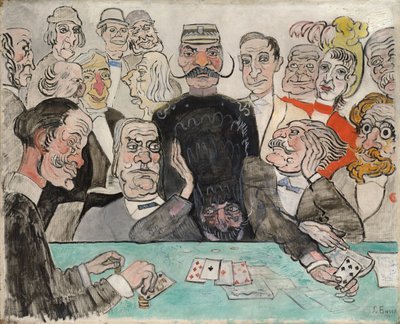 De Gokkers door James Ensor