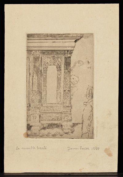 Het Spookmeubilair door James Ensor