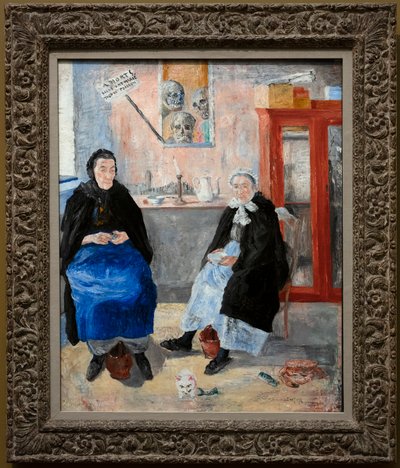 De melancholische visvrouwen door James Ensor