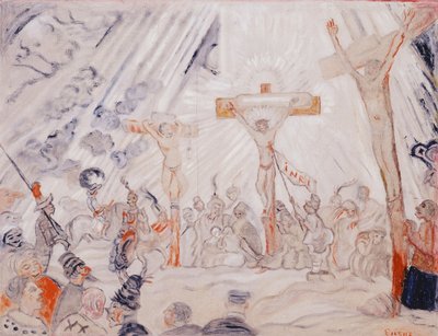 De Benarde Situatie van Calvarieberg door James Ensor