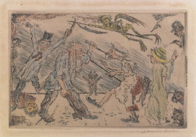 Woede door James Ensor