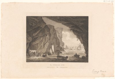 Gezicht vanuit de grot Needle