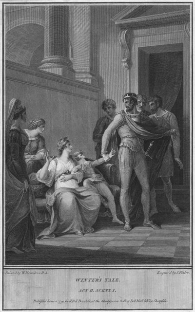 Wintersprookje. Act II. Scene I, 1793 door James Fittler