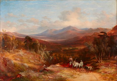 Lochnagar kijkend naar Glen Gelder door James Giles