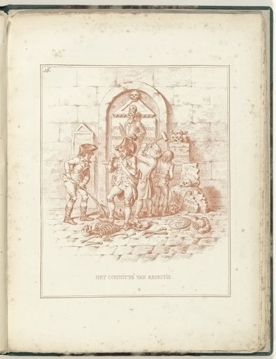 Comité van Remotie, 1795 door James Gillray (possibly)