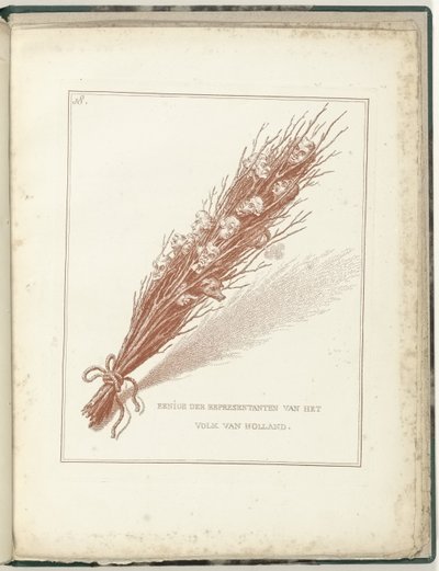 Gesel van de Provisionele Representanten van het Volk van Holland, 1795 door James Gillray (possibly)