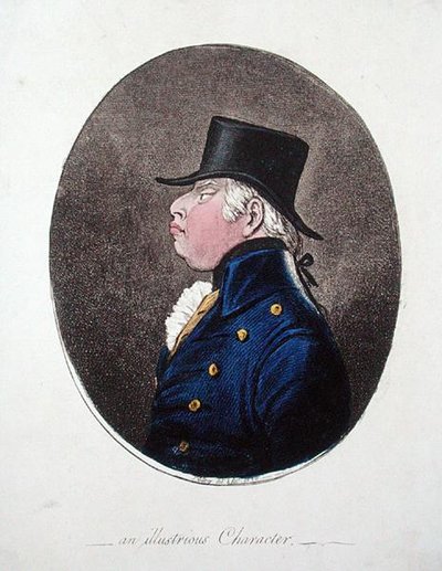 Een Illuster Karakter door James Gillray