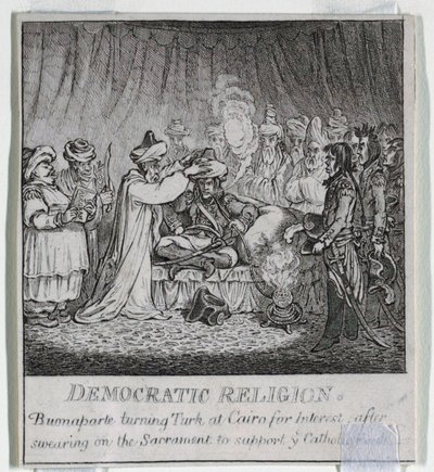 "Democratie, of een schets o door James Gillray