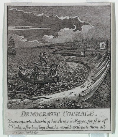 Democratie, of een Schets van door James Gillray