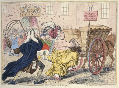 Discipline A La Kenyon, 25 maart 1797 door James Gillray