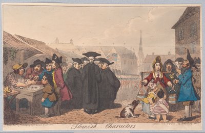 Vlaamse karakters door James Gillray