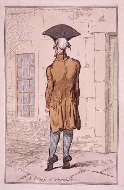 John Burges MD, 1795 door James Gillray