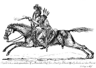 Mamelukse leider, 1798 door James Gillray