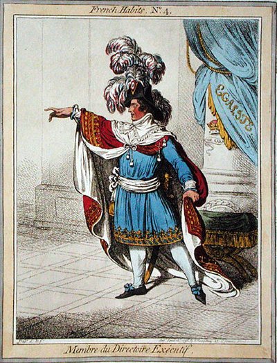 Membre du Directoire Executif, plaat 4 uit 