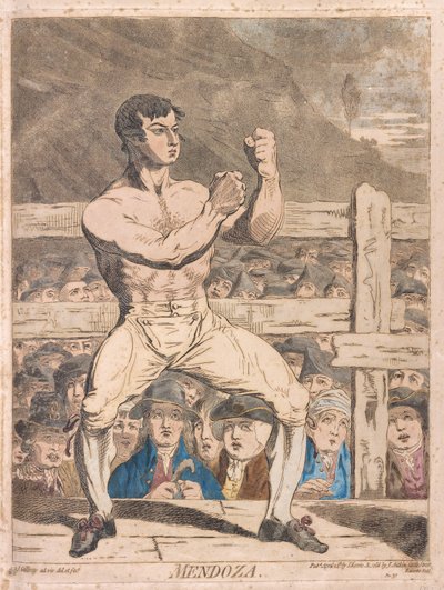 Mendoza door James Gillray