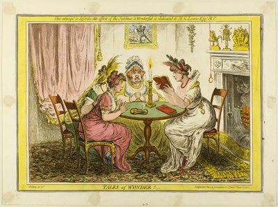 Wonderlijke verhalen! door James Gillray