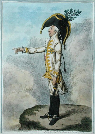 De Aartshertog door James Gillray