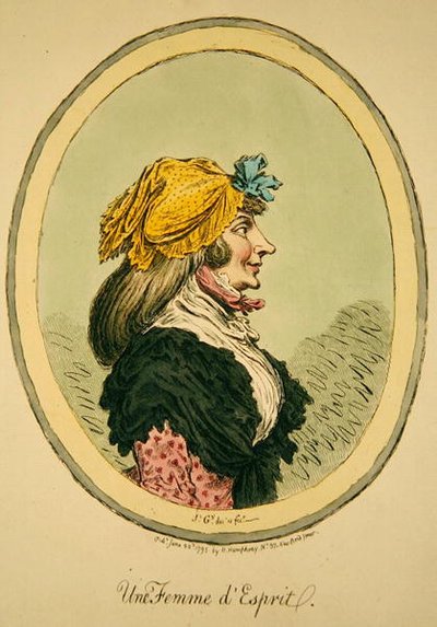 Een Geestige Vrouw door James Gillray