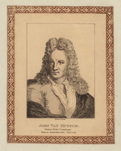 Jan van Huysum, of John van Huysum, Nederlandse schilder door James Girtin