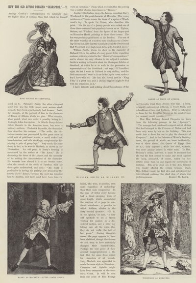 Hoe de Oude Acteurs Shakspere kleedden door James Godwin