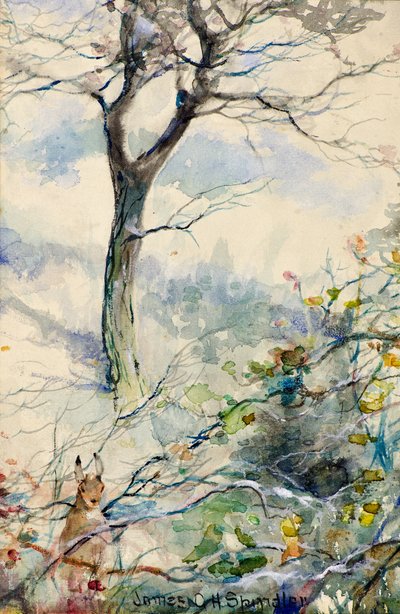 Herfst door James Gustavus Hope Spindler