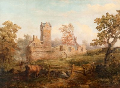 Mains Kasteel door James Gustavus Hope Spindler