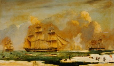 Hull Walvisvaarder Abram door James H. Wheldon