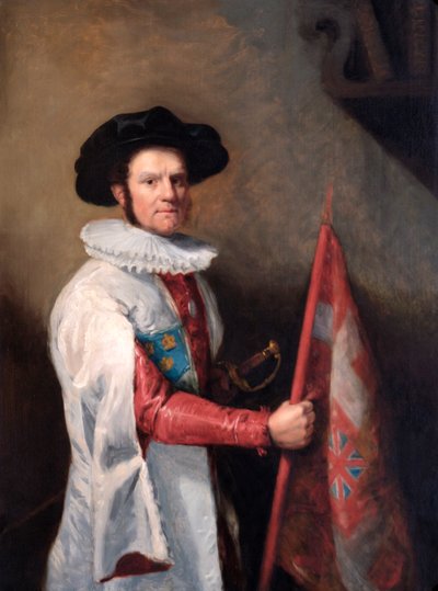 Kolonel John Gurwood, Esquire van de hertog van Wellington door James Hall