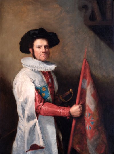 Portret van kolonel John Gurwood, Esquire van de hertog van Wellington, 1837 door James Hall