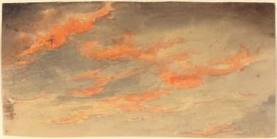 Wolken bij Zonsondergang door James Hamilton Shegogue