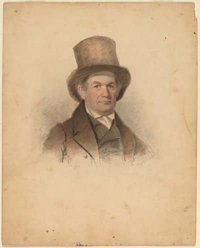 Portret van een heer door James Hamilton Shegogue