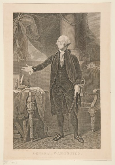 Generaal Washington door James Heath